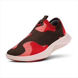 Allbirds Tree Dasher Relay Bloom Coral Red Camo Sneakers Shoes Women US 9